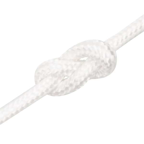 vidaXL Båtlina helvit 6 mm 100 m polypropylen
