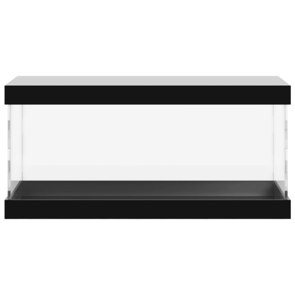 vidaXL Akryllåda transparent 30x15x14 cm Transparent