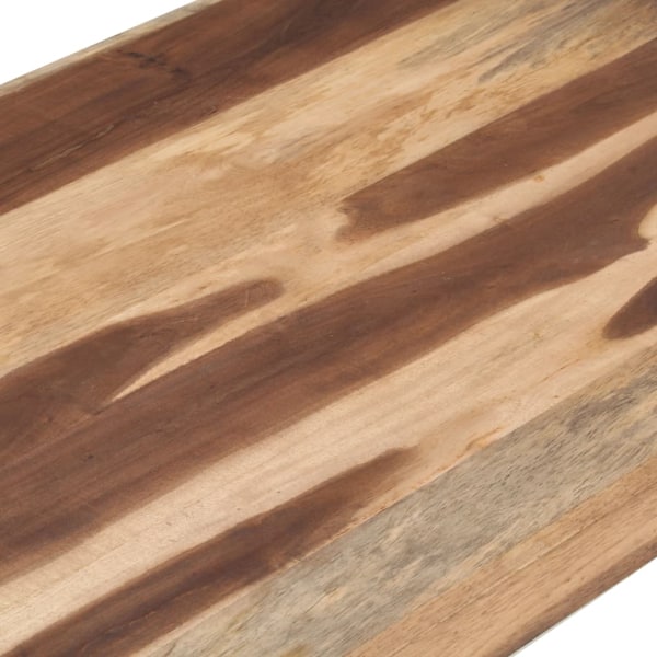 vidaXL Soffbord 120x60x40 cm massivt trä Brun