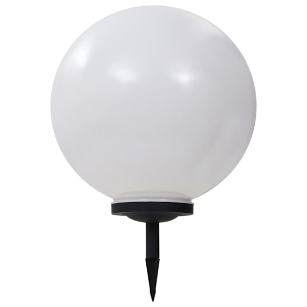 vidaXL Sollampa LED sfärisk 50 cm RGB Vit