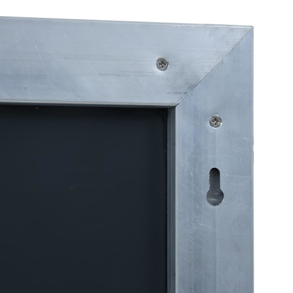 vidaXL Badrumsspegel LED 80x60 cm Silver
