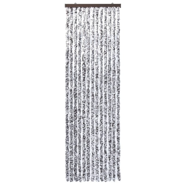 vidaXL Insektsdraperi brun och beige 56x185 cm chenille multifärg