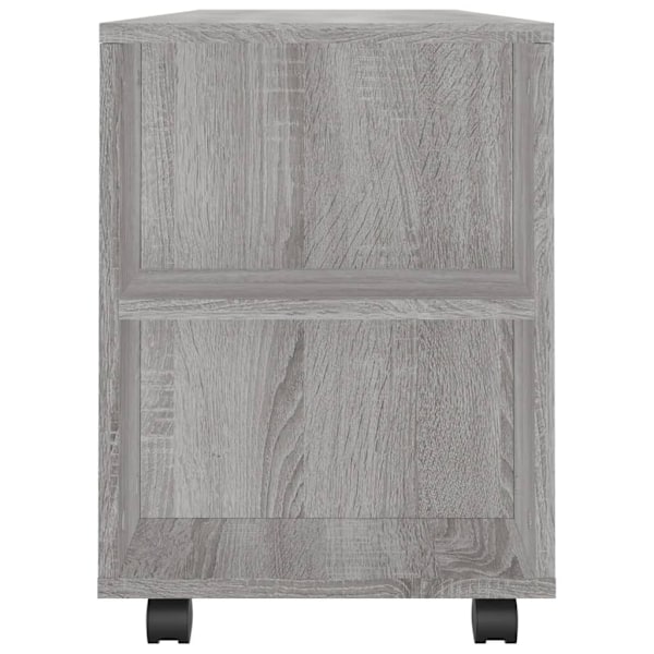 vidaXL Tv-bänk grå sonoma 102x34,5x43 cm konstruerat trä Grå