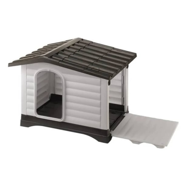 Ferplast Hundkoja Villa 90 grå 88x72x65 cm 87255099 grå