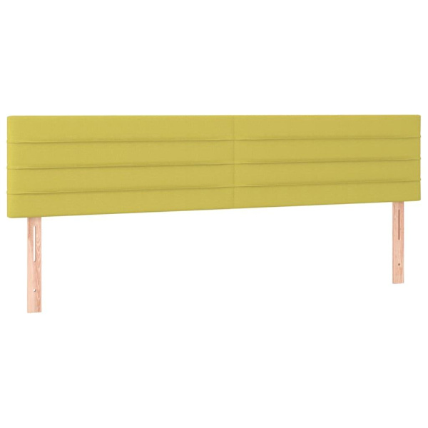 vidaXL Huvudgavlar 2 st grön 100 x 5 x 78/88 cm tyg Grön