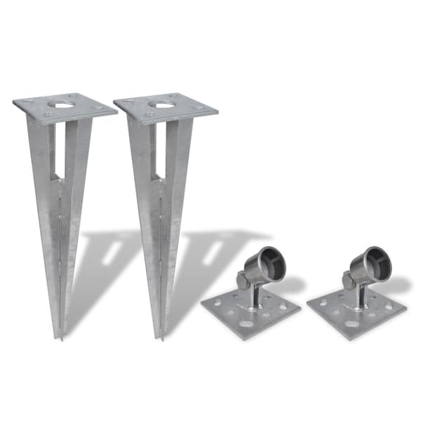 vidaXL Stängsel set 0,8x25 m mossgrön Grön