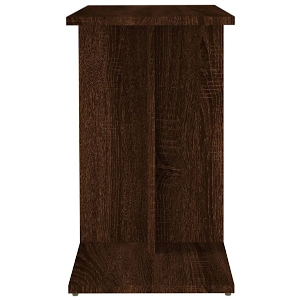 vidaXL Soffbord brun ek 50x30x50 cm konstruerat trä Brun