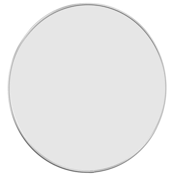 vidaXL Väggspegel silver Ø 50 cm rund Silver