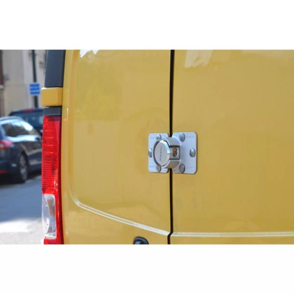 Master Lock Hänglås & hasp set stål silver 736EURD Silver
