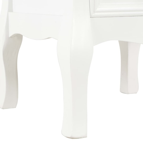 vidaXL Nattduksbord 2 st vit 35x30x49 cm MDF Vit
