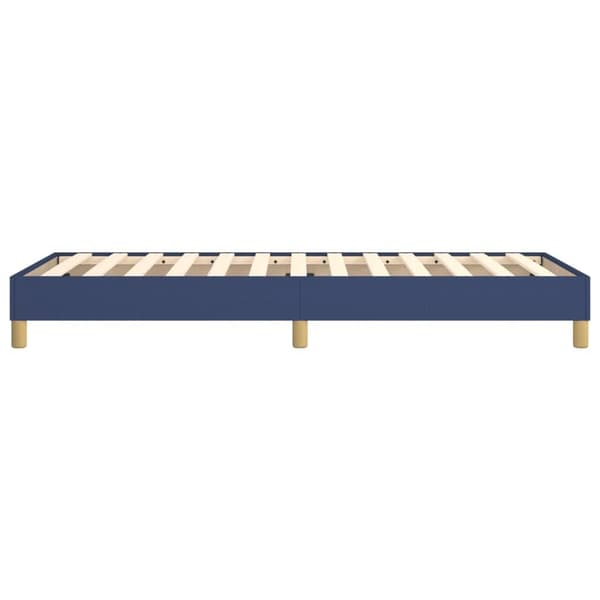 vidaXL Ramsäng blå 90x200 cm tyg Blå