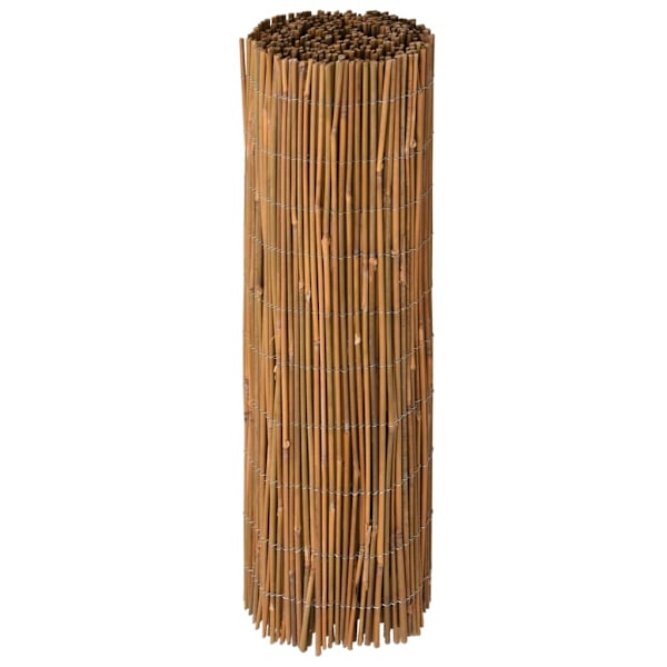 vidaXL Bambustaket 500x100 cm Brun