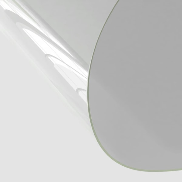 vidaXL Bordsskydd genomskinligt Ø 120 cm 2 mm PVC Transparent