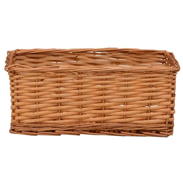 vidaXL Korgar 4 st brun pil Brun