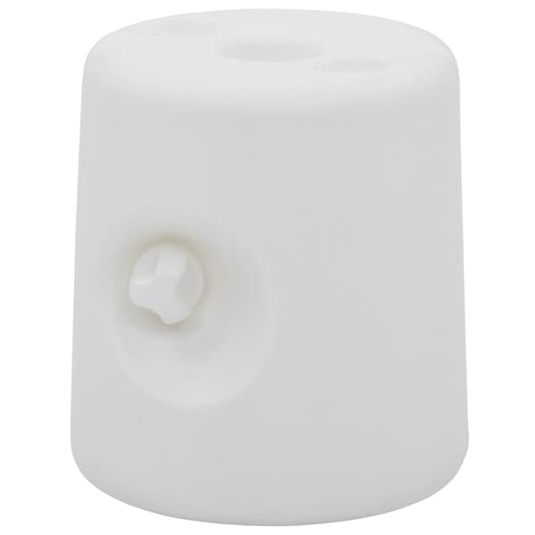 vidaXL Paviljongvikter 4 st PE vit Vit