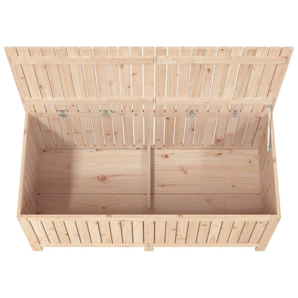vidaXL Dynbox 147x68x64 cm massiv furu Brun