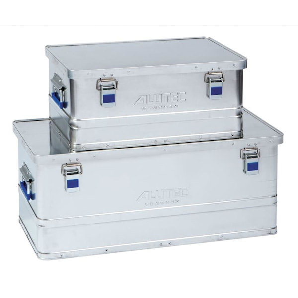 ALUTEC Förvaringslåda aluminium BASIC 80 L Silver