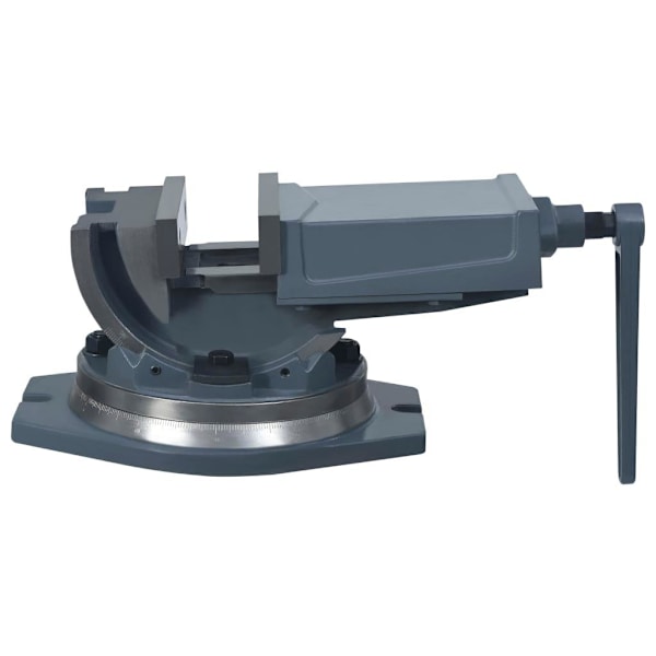 vidaXL Vinklingsbart skruvstycke 2 axlar 160 mm