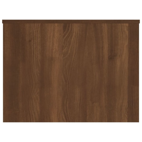 vidaXL Soffbord brun ek 80x55,5x41,5 cm konstruerat trä Brun