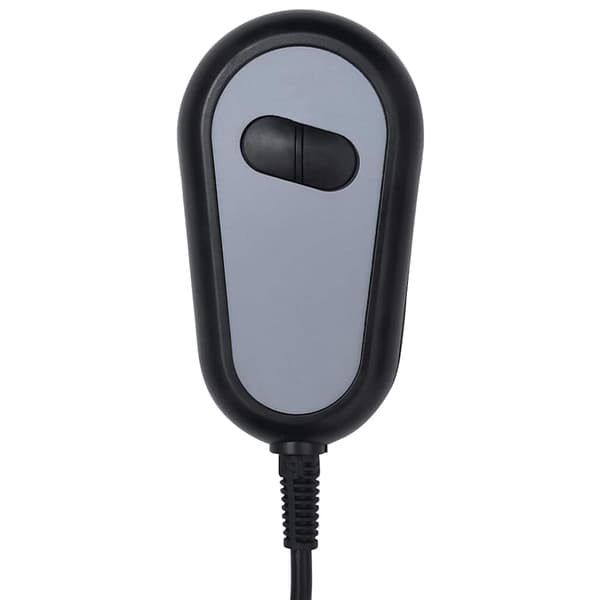 vidaXL Elektrisk massagefåtölj röd konstläder Röd