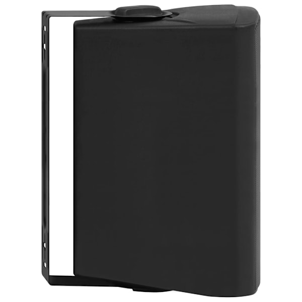 vidaXL Väggmonterade stereohögtalare 2 st svart inomhus/utomhus 120W Svart