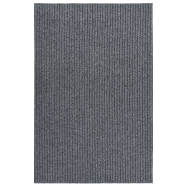vidaXL Gångmatta 100x150 cm grå grå