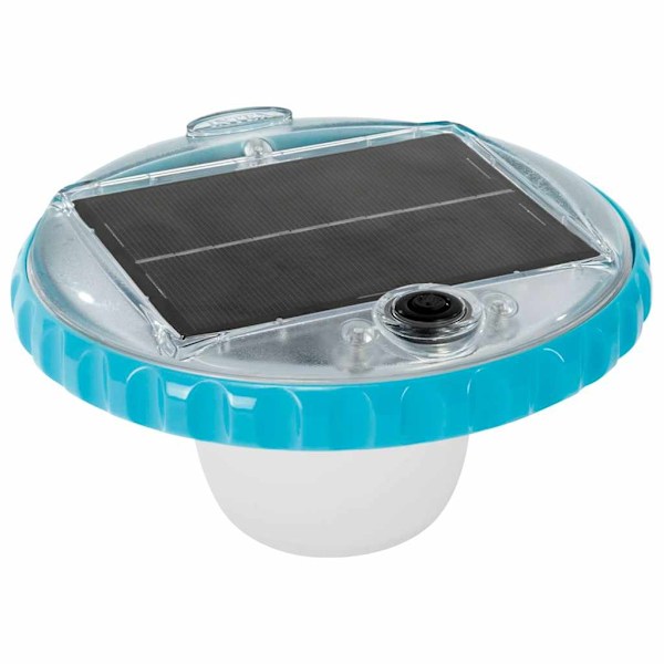 INTEX Soldriven LED poollampa Vit