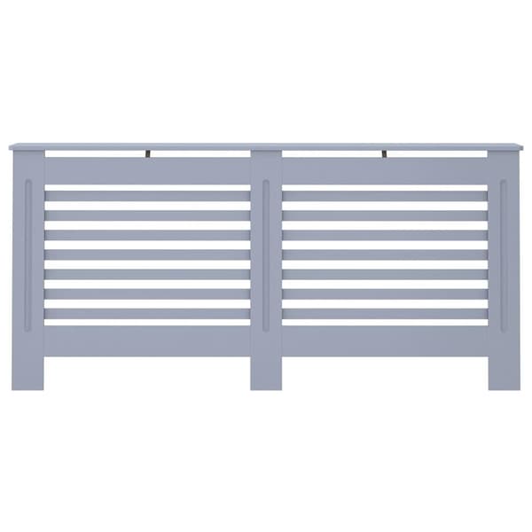 vidaXL Elementskydd antracit 172x19x81,5 cm MDF Antracit