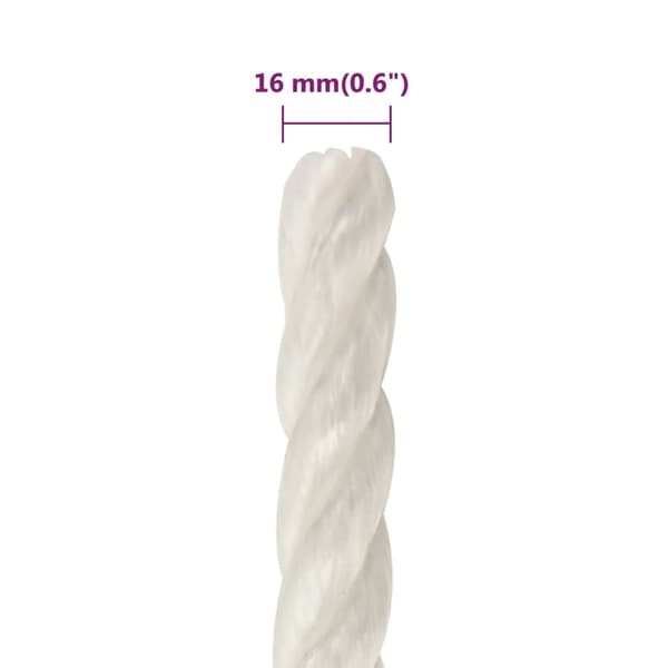 vidaXL Rep Vit 16 mm 25 m polypropylen Vit
