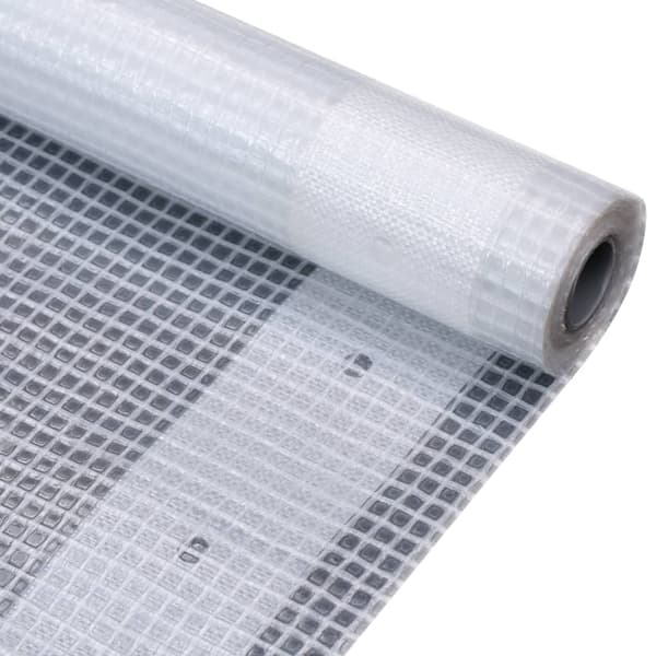 vidaXL Leno presenning 2 st 260 g/m² 4x2 m vit Vit