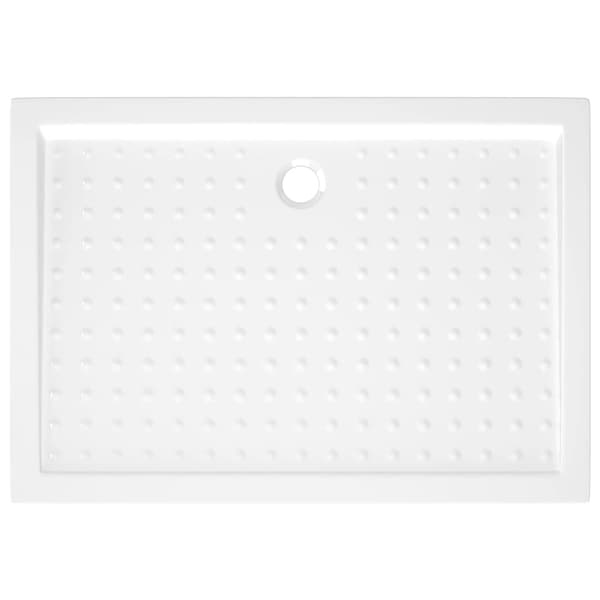 vidaXL Duschbrunnar 70 x 100 x 4 cm ABS Vit
