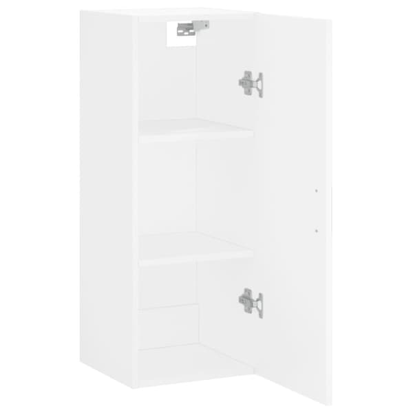 vidaXL Väggskåp vit 34,5x34x90 cm Vit