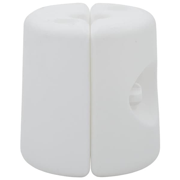 vidaXL Paviljongvikter 4 st PE vit Vit
