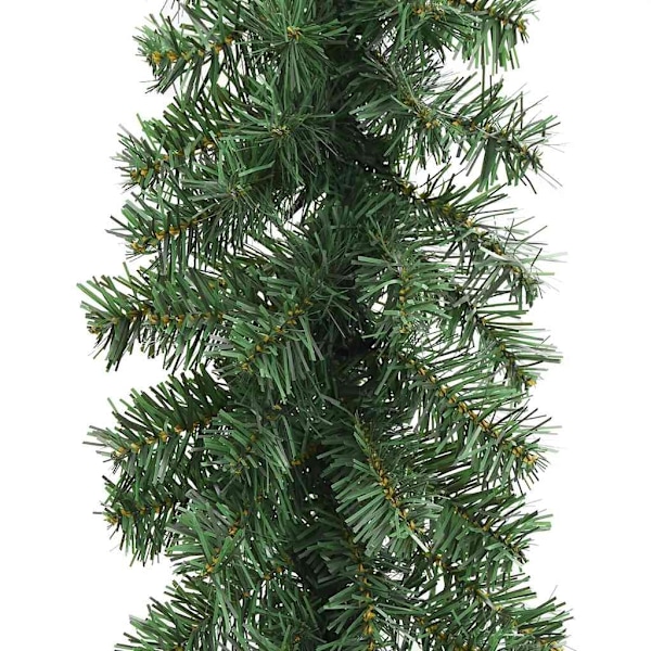 vidaXL Julgirlang med LED-belysning 20 m Grön
