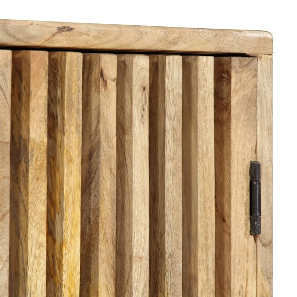 vidaXL TV-bänk 90x30x40 cm massivt mangoträ Brun