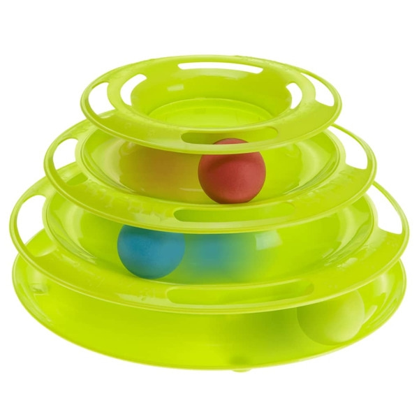Ferplast Kattleksak Twister 85089099 Grön