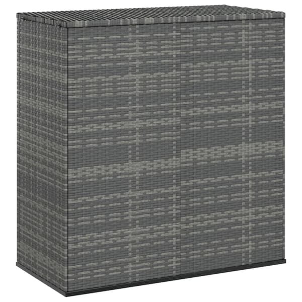 vidaXL Dynbox PE-rotting 100x49x103,5 cm grå grå