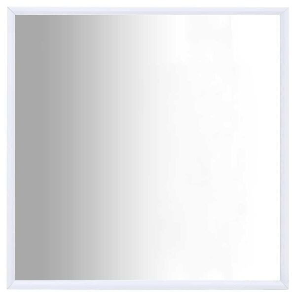 vidaXL Spegel vit 50x50 cm Vit