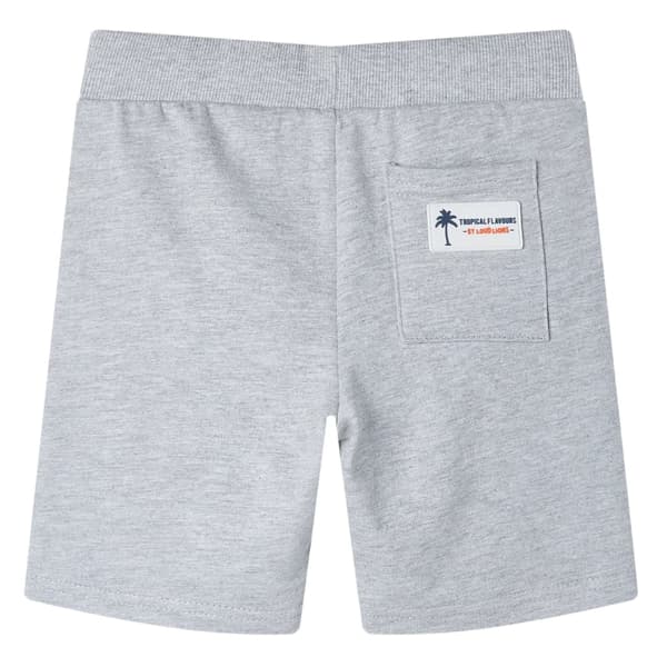 vidaXL Barnshorts med snöre grå 104 Grå