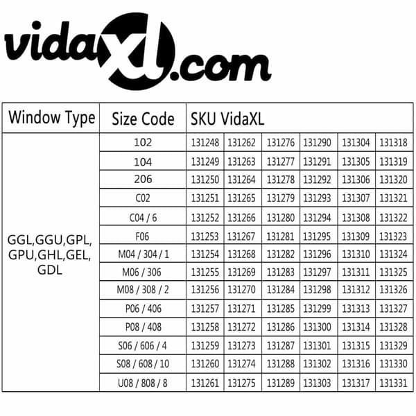 vidaXL Plisségardin Vit 104 Vit