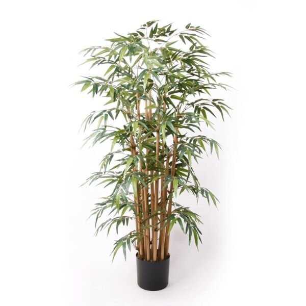 Emerald Konstväxt bambu Deluxe 145 cm Grön