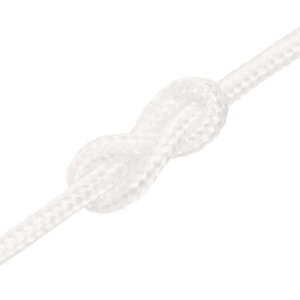 vidaXL Båtlina helvit 5 mm 250 m polypropylen