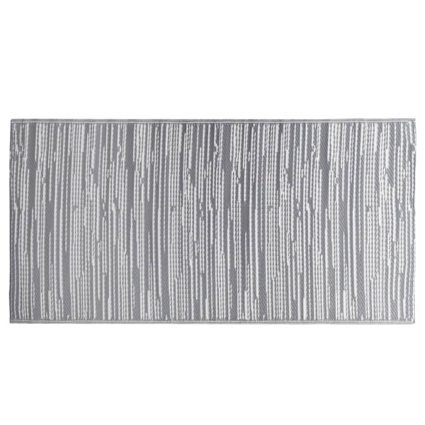 vidaXL Utomhusmatta ARAKIL grå 160x230 cm PP grå