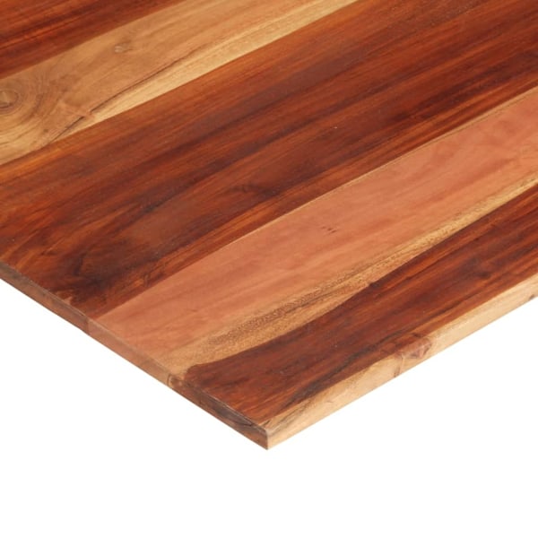 vidaXL Bordsskiva massivt akaciaträ 15-16 mm 70x70 cm Brun
