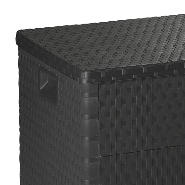 vidaXL Dynbox antracit 120x56x63 cm PP-rotting Antracit