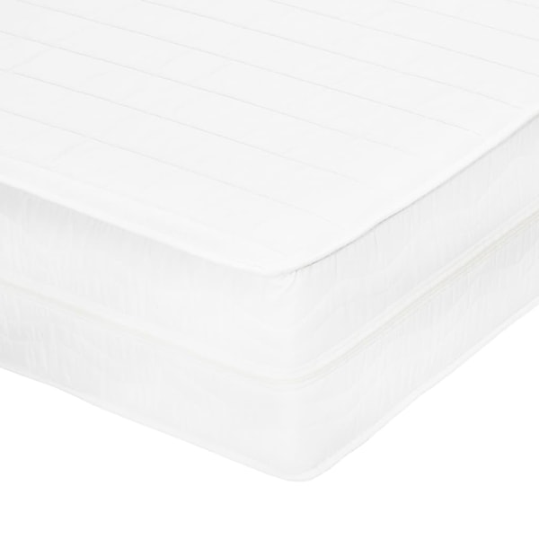 vidaXL Madrass 160x200 cm viskoelastiskt minnesskum 18 cm Vit