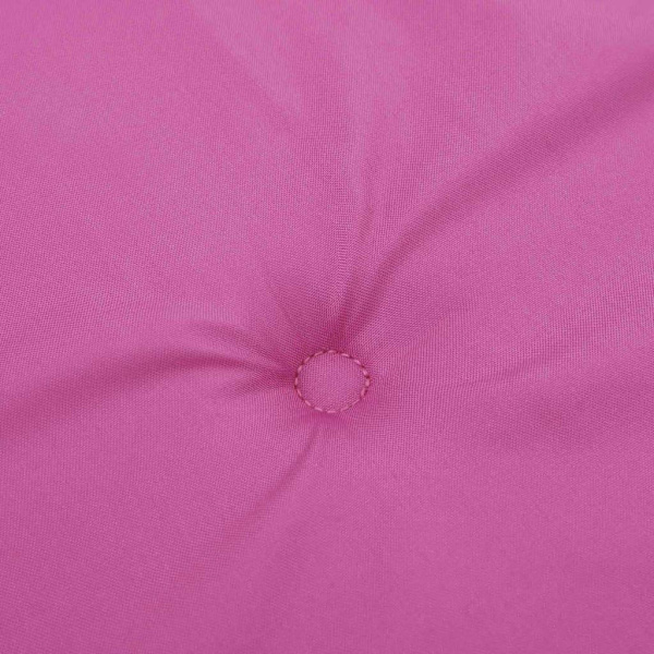 vidaXL Stolsdynor 6 st rosa 50x50x3 cm tyg Rosa