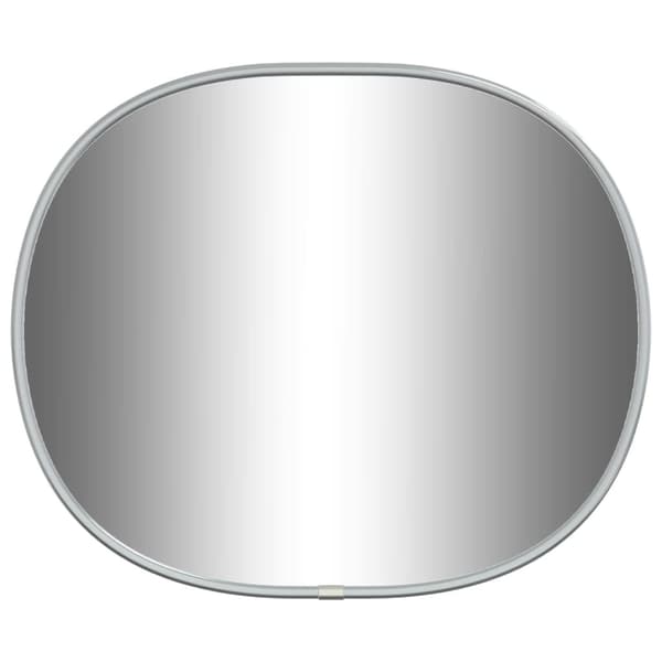 vidaXL Väggspegel silver 30x25 cm Silver