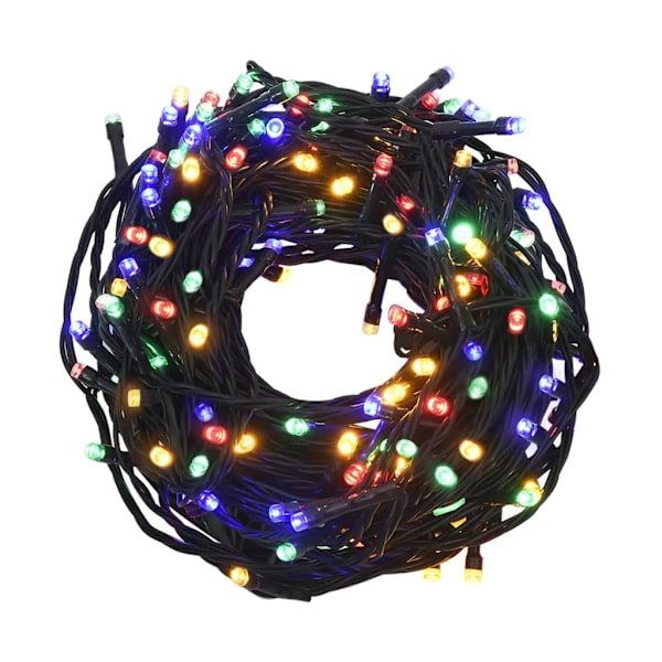 vidaXL Ljusslinga med 300 LED flerfärgad 30 m PVC Multicolour