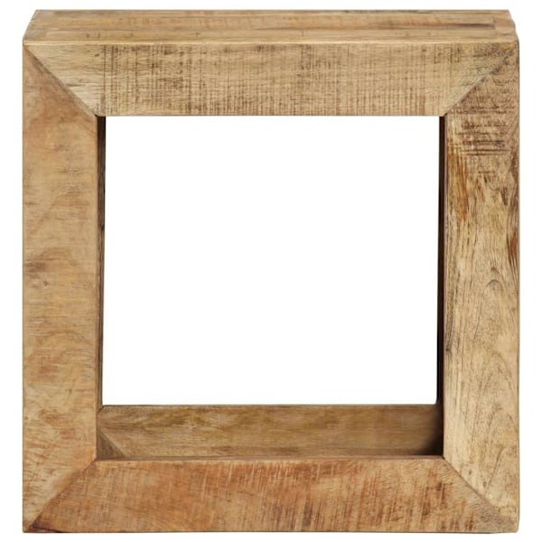 vidaXL Pall 40x30x40 cm massivt mangoträ Brun